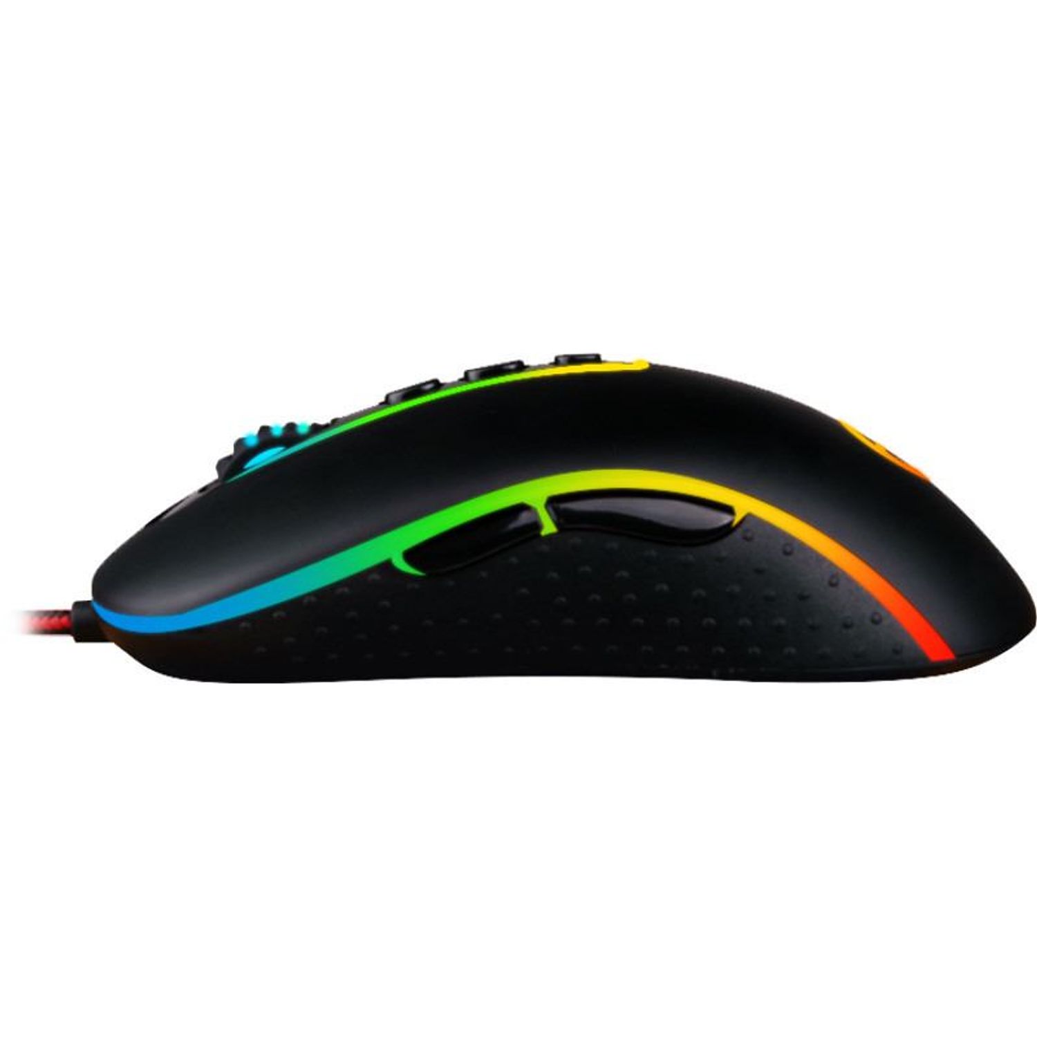 Mouse gaming Redragon Phoenix iluminare RGB negru fotografia produsului View 3 L