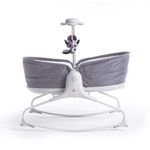 Sezlong 3 in 1 Tiny Love Rocker Napper, 0 luni +, Gri cu Alb fotografia produsului