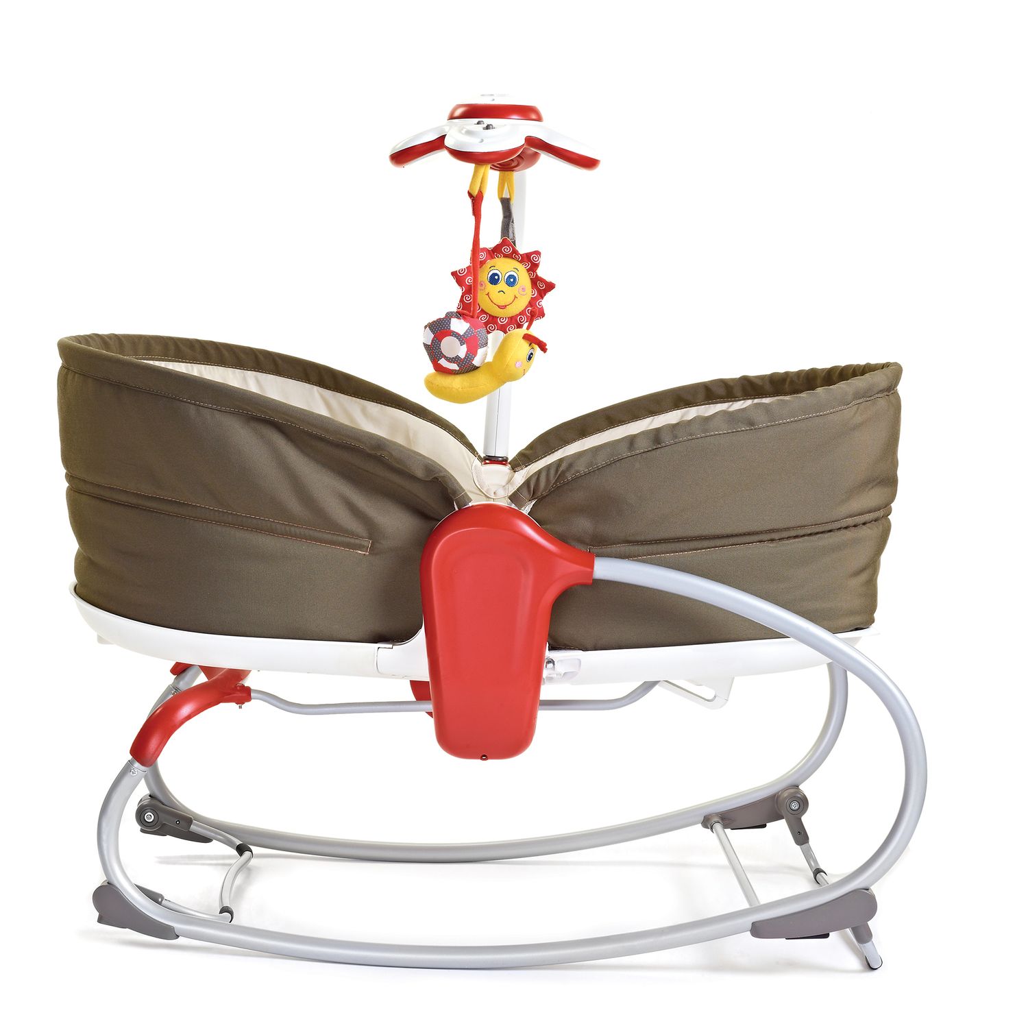 Sezlong 3 in 1 Rocker Napper Maro-Bej, Tiny Love fotografia produsului View 2 L