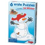 Set 6 puzzle, Haba, Winter Fun, 2ani+ fotografia produsului