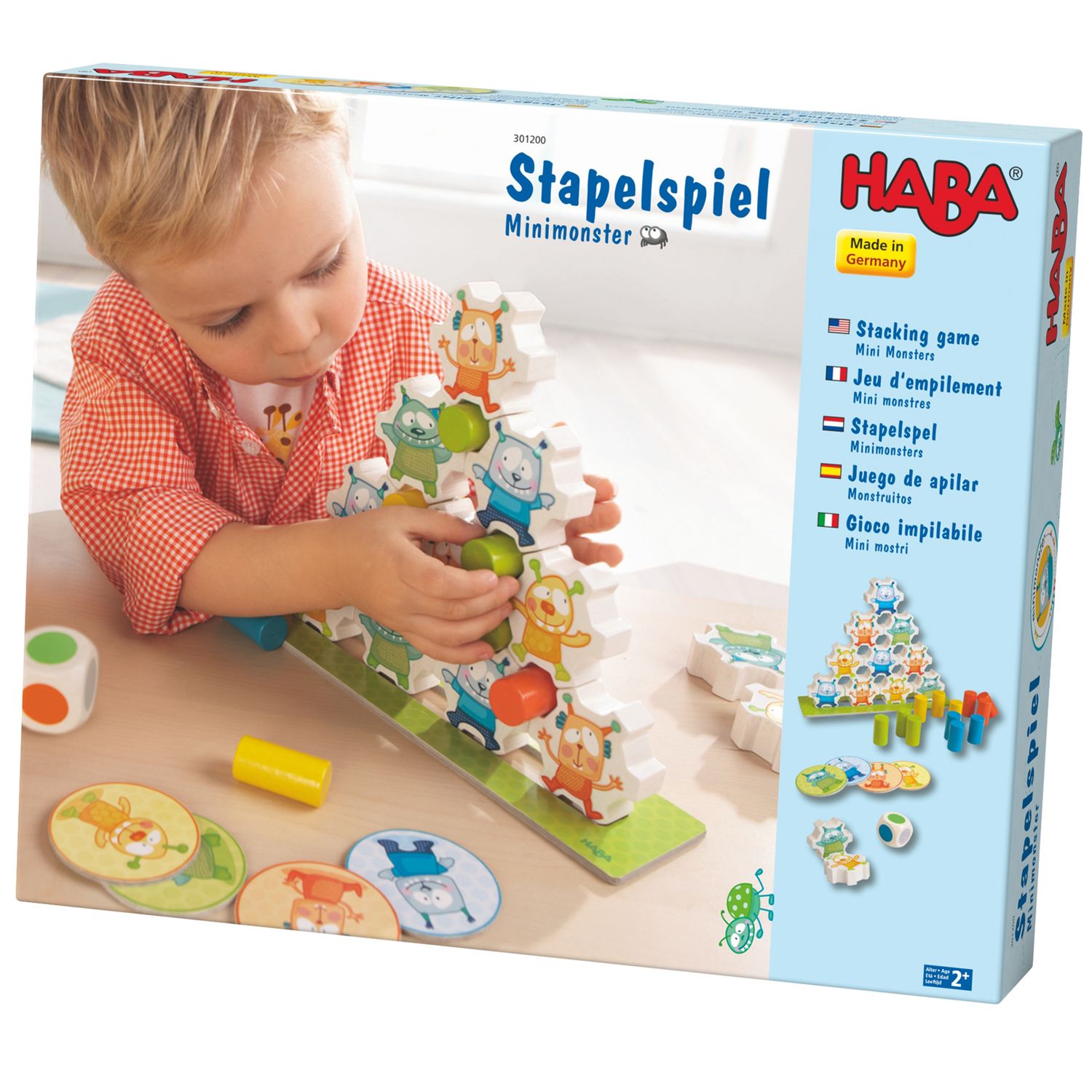 Joc de constructie, Haba, Mini Monsters, 2ani+ fotografia produsului View 2 L