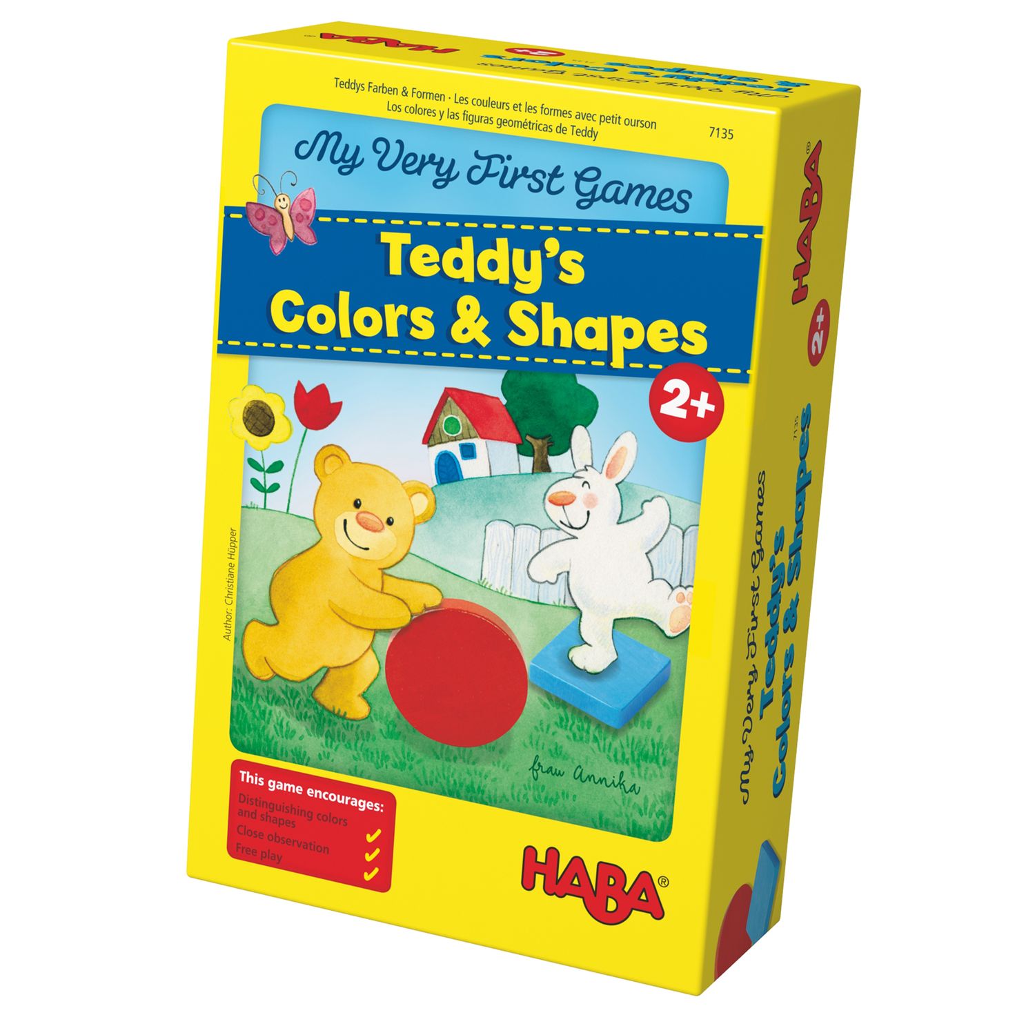 Joc educativ, Haba, Primul meu joc - Lumea lui Teddy, 2ani+ fotografia produsului