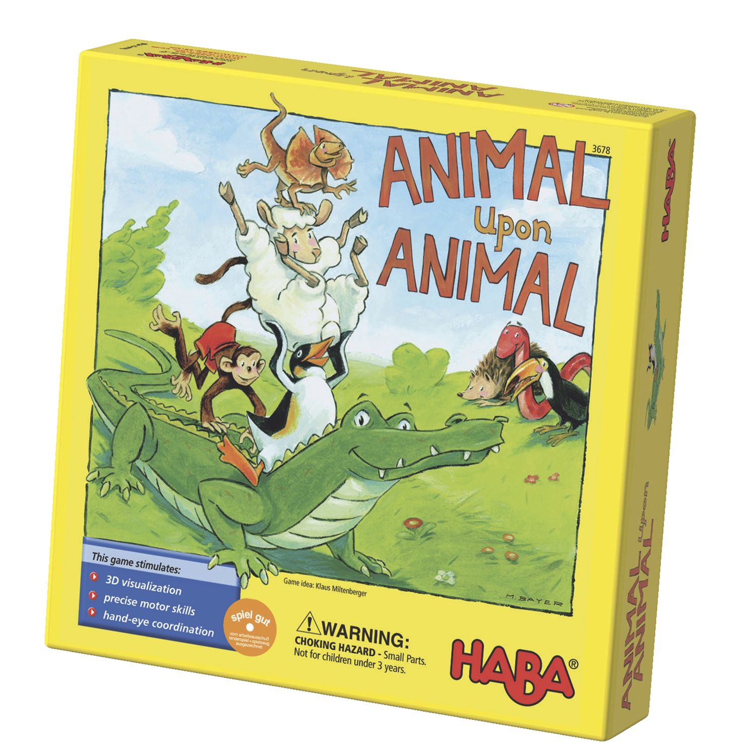 Joc de constructie, Haba,Piramida animalelor, 4ani+ fotografia produsului