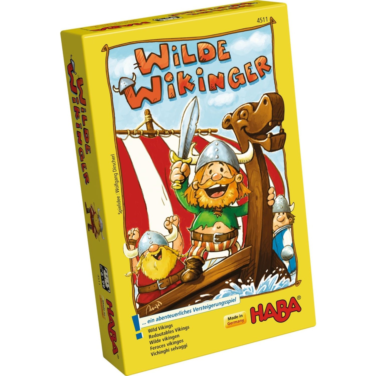 Joc cu zaruri, Haba, Wild Vikings fotografia produsului