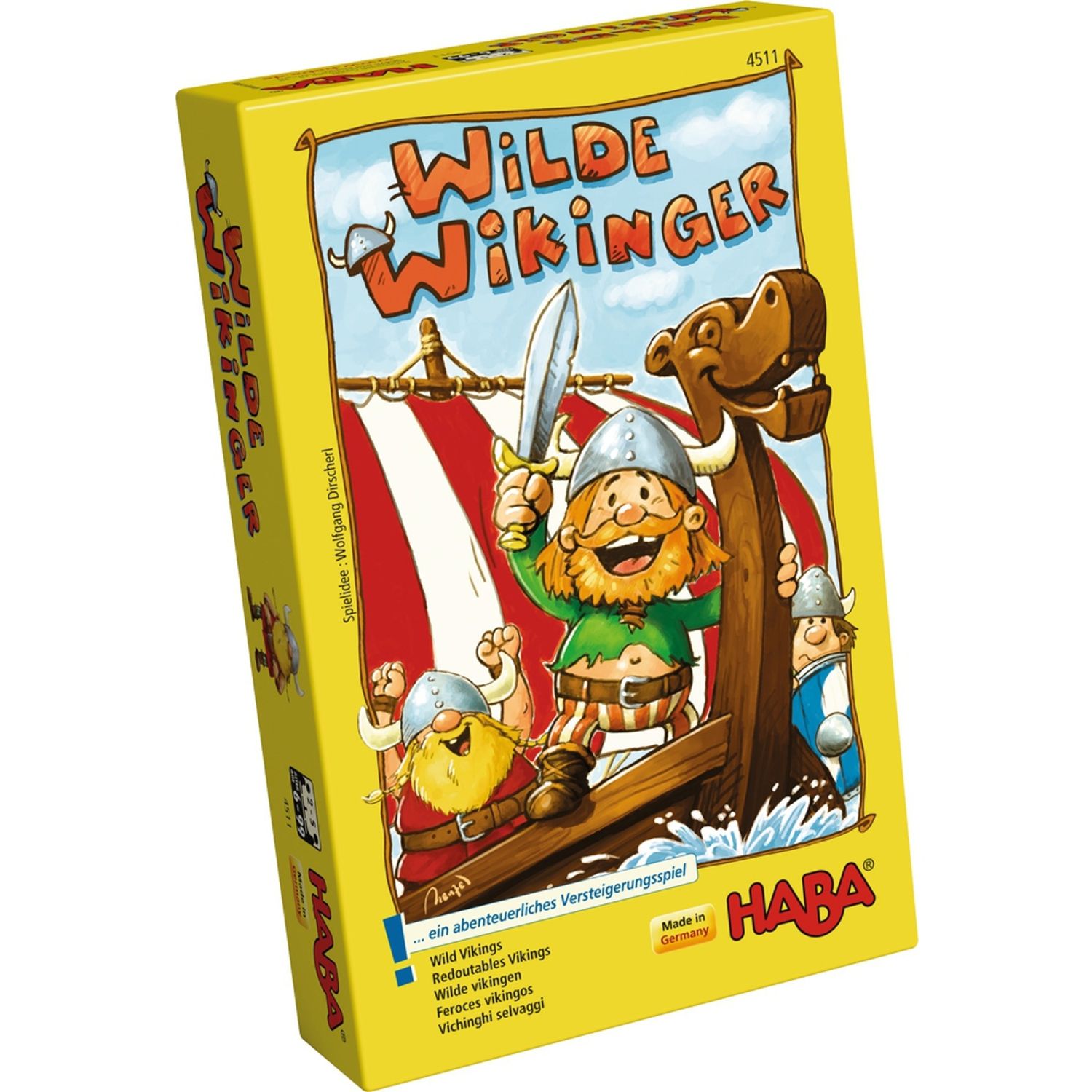 Joc cu zaruri, Haba, Wild Vikings fotografia produsului View 2 L