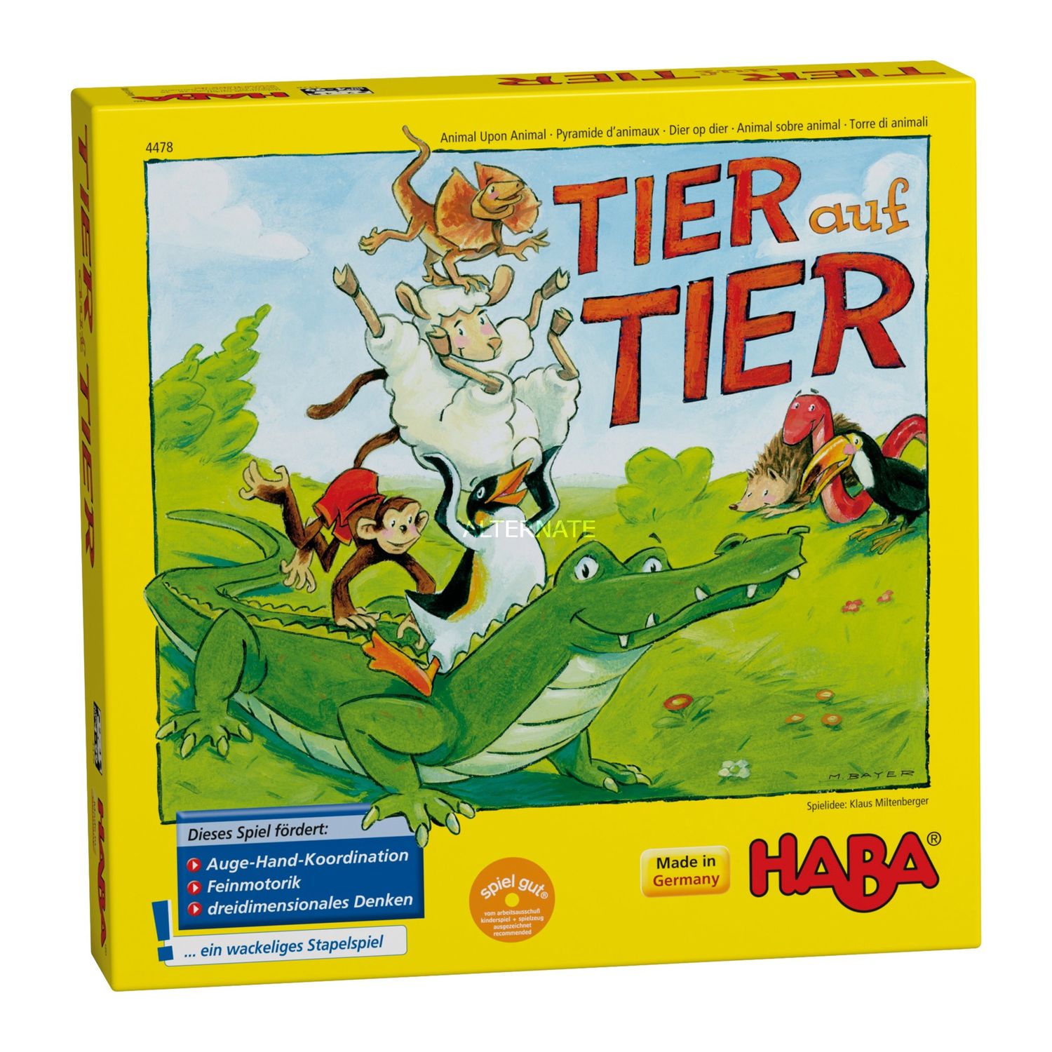 Joc cu zaruri, Haba, Piramida animalelor fotografia produsului View 2 L
