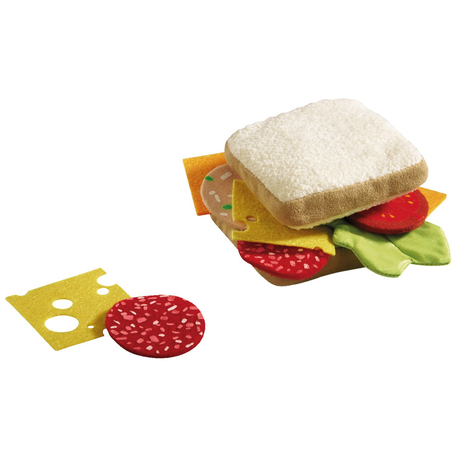 Jucarie din plus sub forma de sandwich, Haba, 3 ani 4 fotografia produsului View 2 L