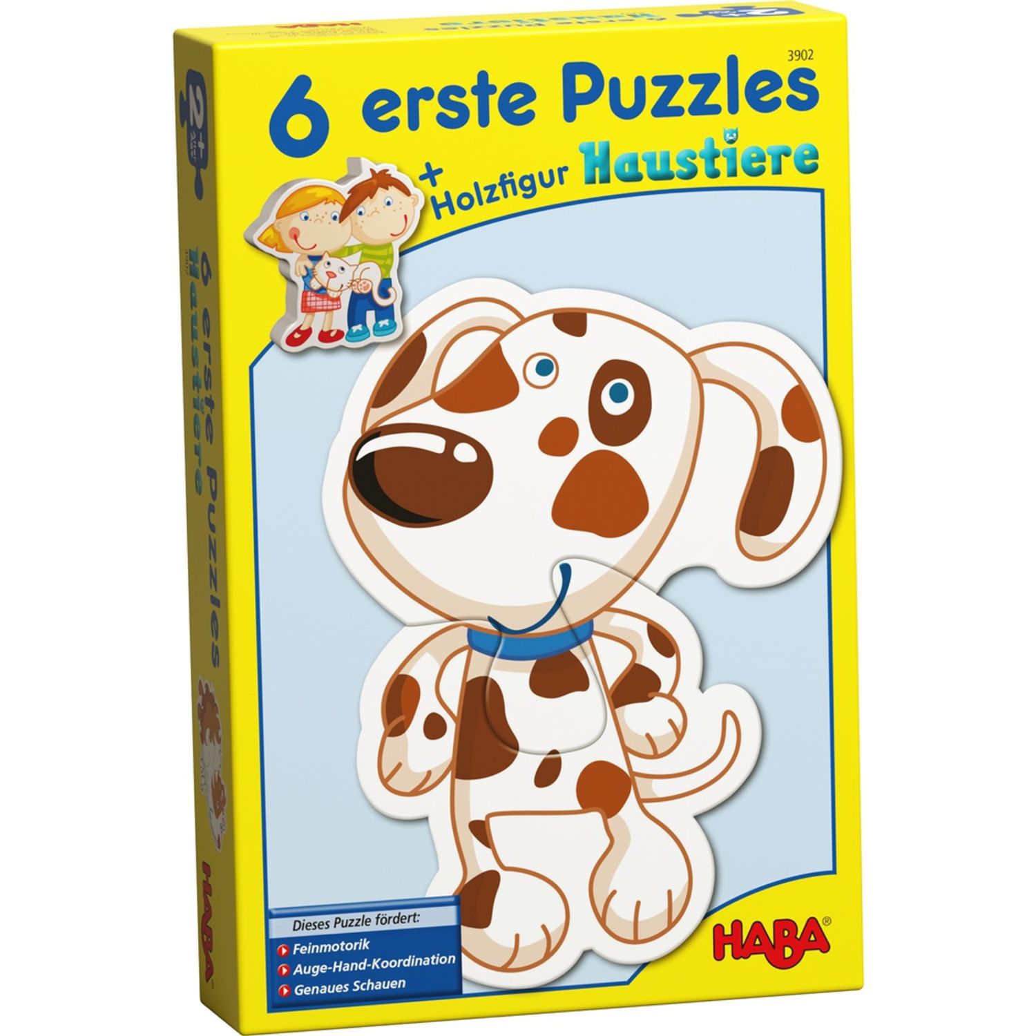 Puzzle cu animale, Haba, 6buc, 2ani+ fotografia produsului View 2 L