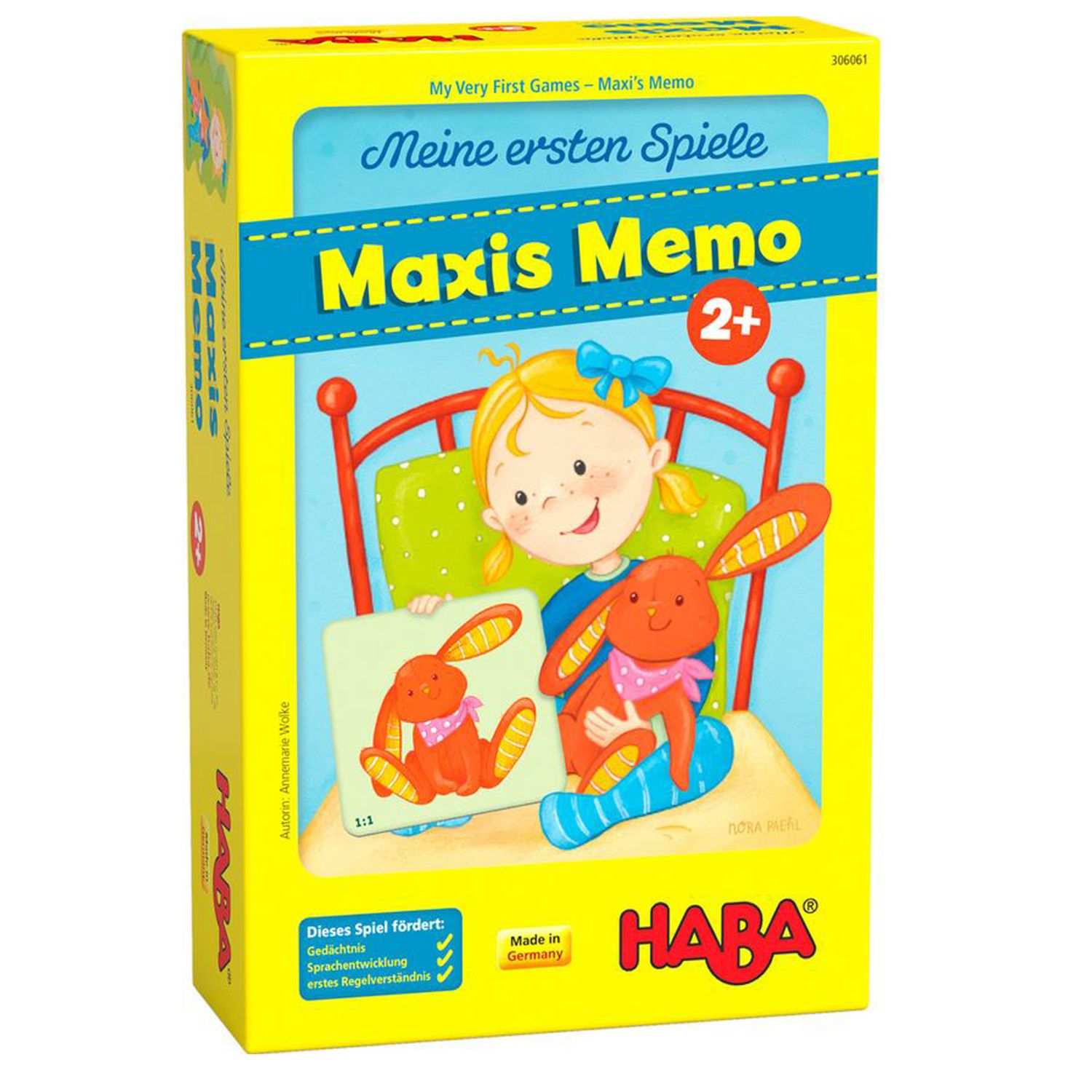Joc de memorie cu animale Haba, 24 luni+ fotografia produsului