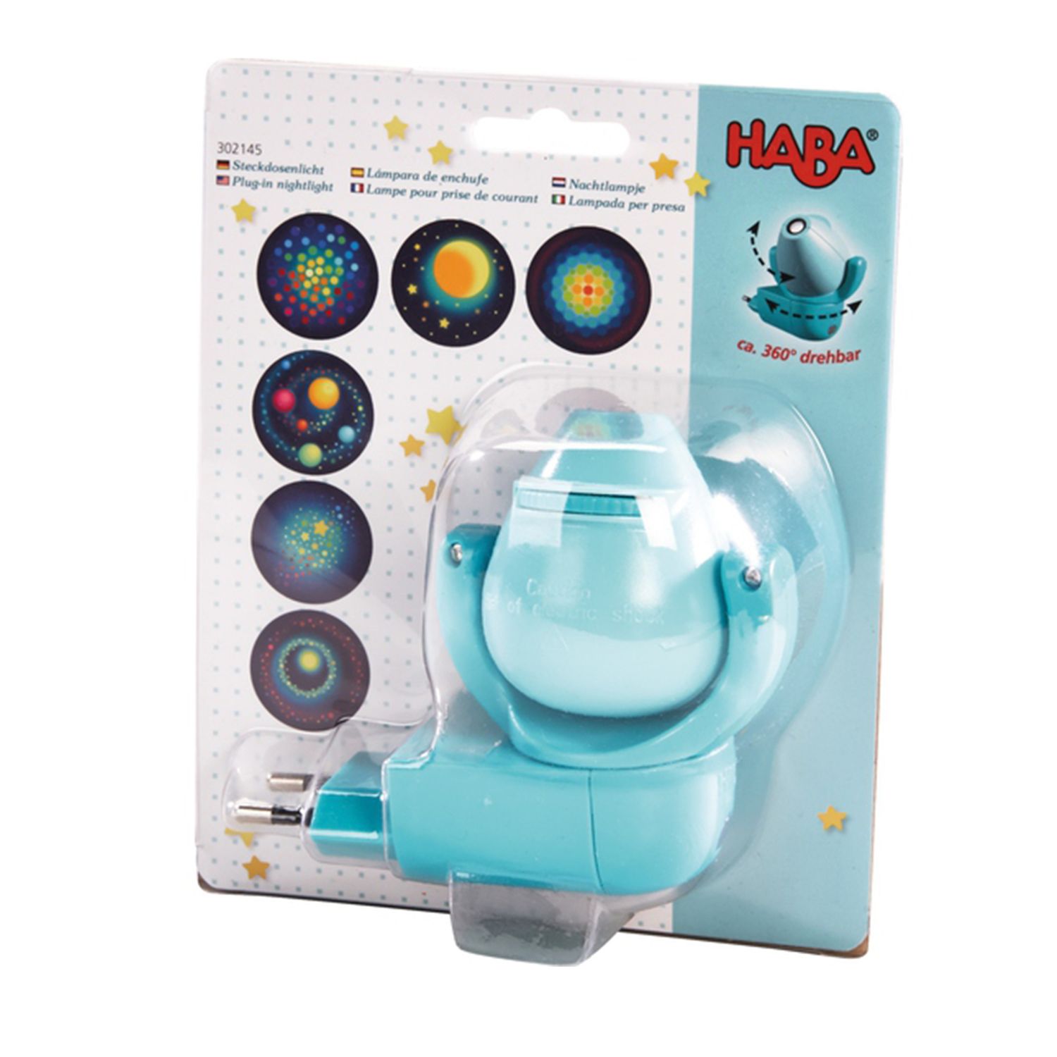 Lampa de noapte, Haba, Rainbow Galaxy fotografia produsului View 2 L