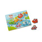Puzzle din lemn cu sunete Haba Orasul, 24 luni + fotografia produsului