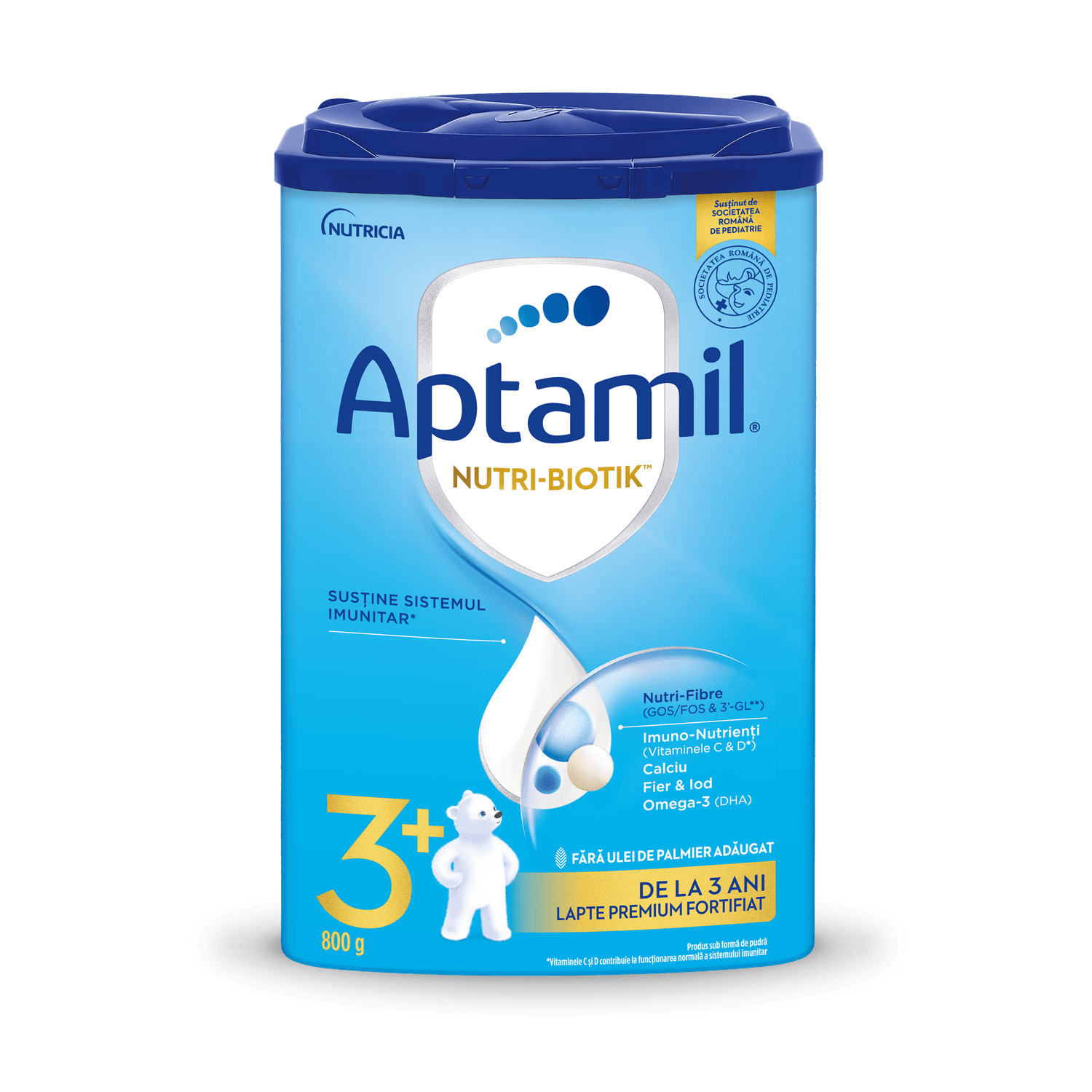 Pachet 6 x Lapte praf Nutricia Aptamil Junior 3+, 800g, 36 luni+ fotografia produsului View 2 L
