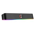 Soundbar Redragon Adiemus negru iluminare RGB fotografia produsului View 5 S