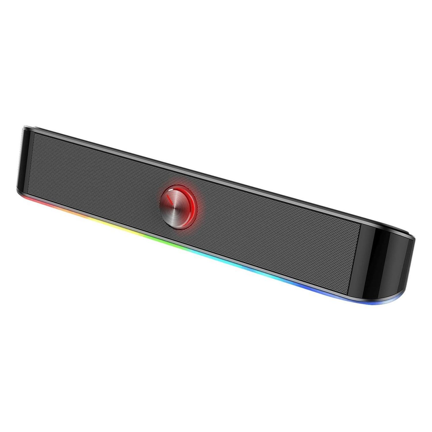 Soundbar Redragon Adiemus negru iluminare RGB fotografia produsului View 3 L