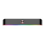 Soundbar Redragon Adiemus negru iluminare RGB fotografia produsului