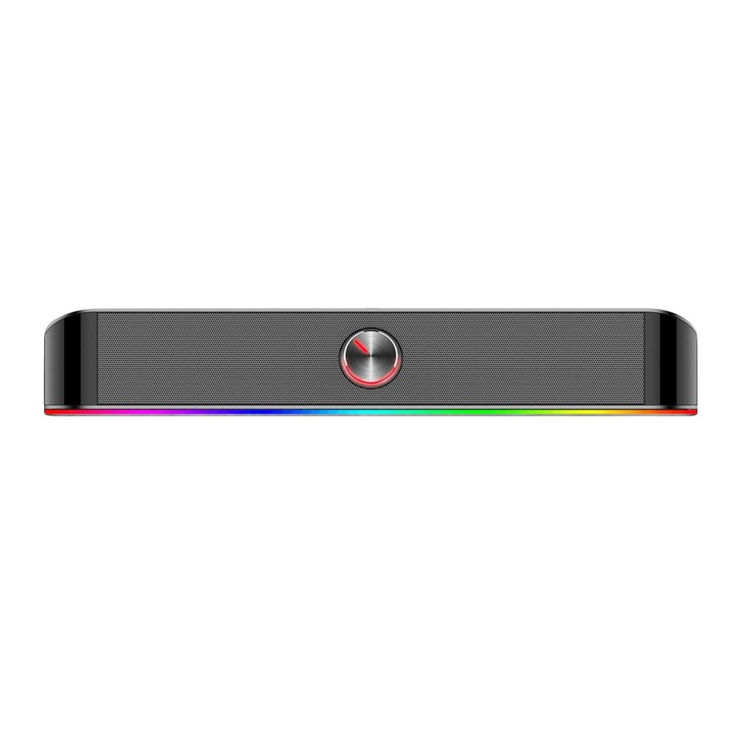 Soundbar Redragon Adiemus negru iluminare RGB fotografia produsului