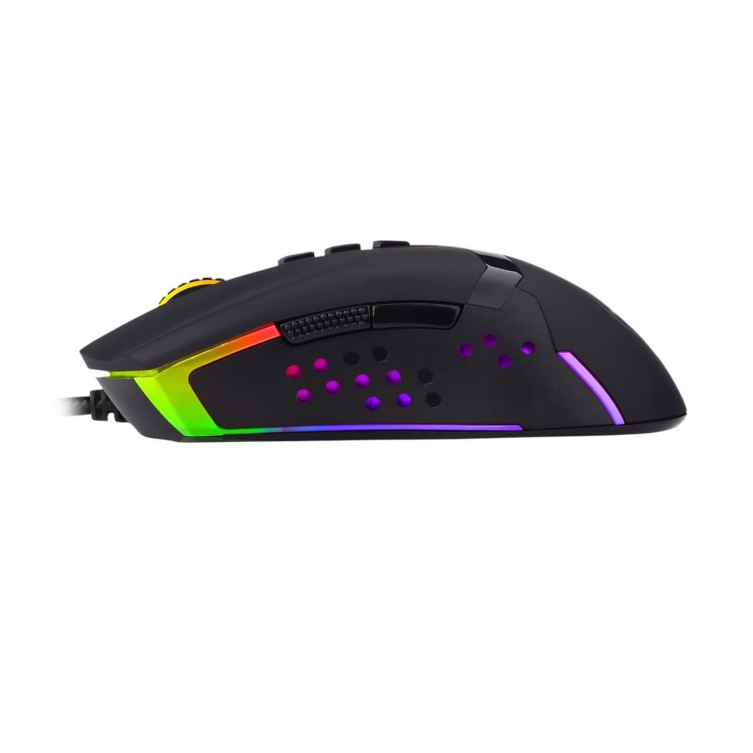 Mouse gaming Redragon Octopus negru iluminare RGB fotografia produsului View 5 L