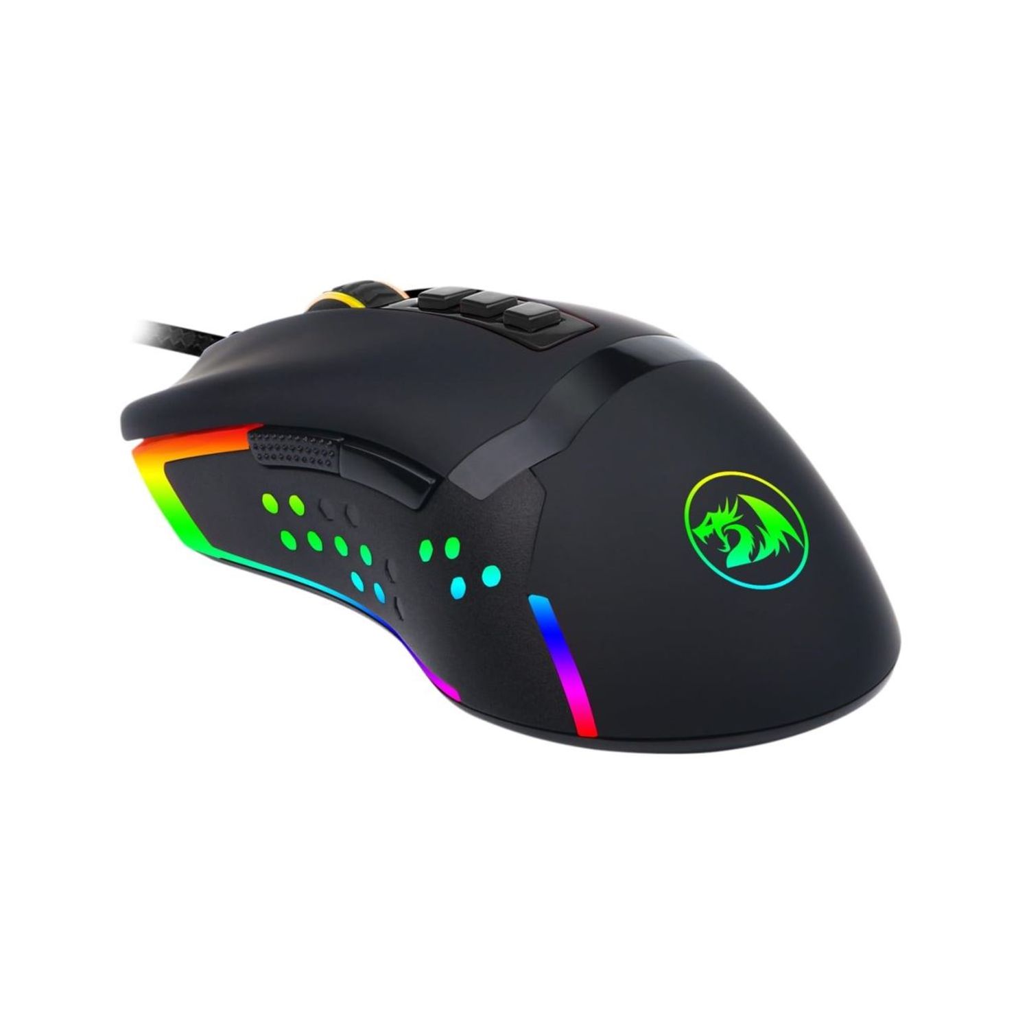 Mouse gaming Redragon Octopus negru iluminare RGB fotografia produsului