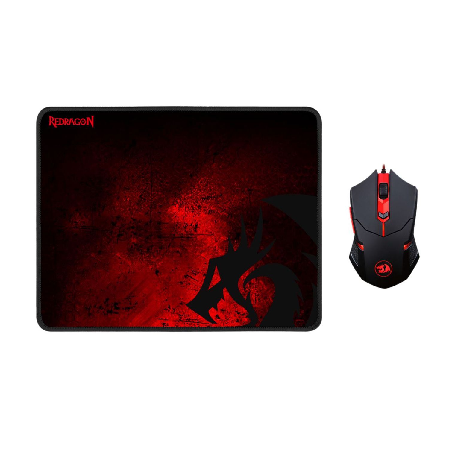 Kit mouse si mousepad gaming Redragon M601 fotografia produsului View 2 L