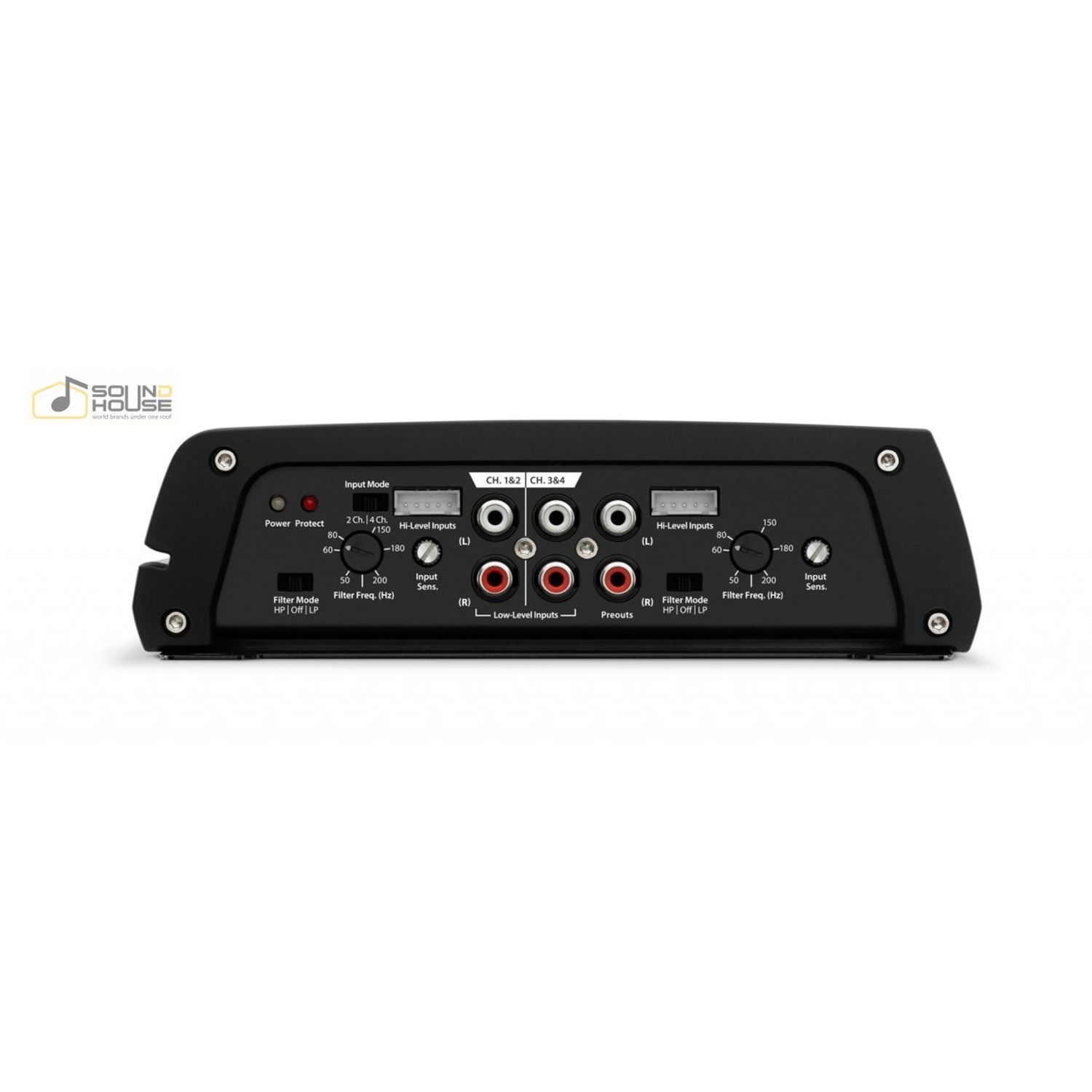 Amplificator auto JL Audio jx400/4d, 4 canale 400W fotografia produsului View 4 L