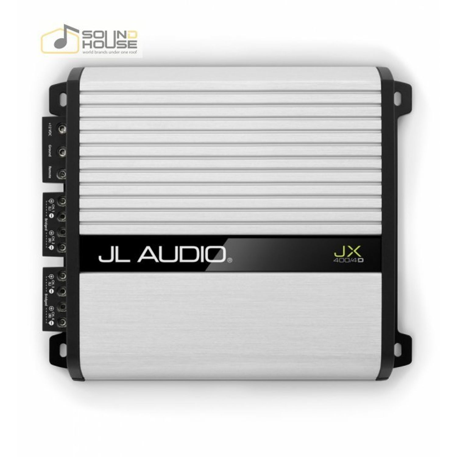 Amplificator auto JL Audio jx400/4d, 4 canale 400W fotografia produsului View 2 L