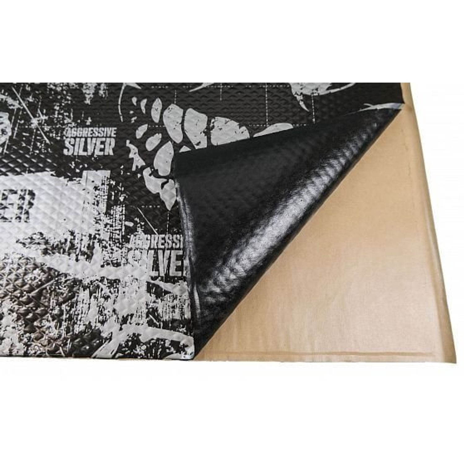 Insonorizant Premium auto STP Aggressive Silver Bulk Pack, 2 mm, 4,2m&Acirc;˛ fotografia produsului