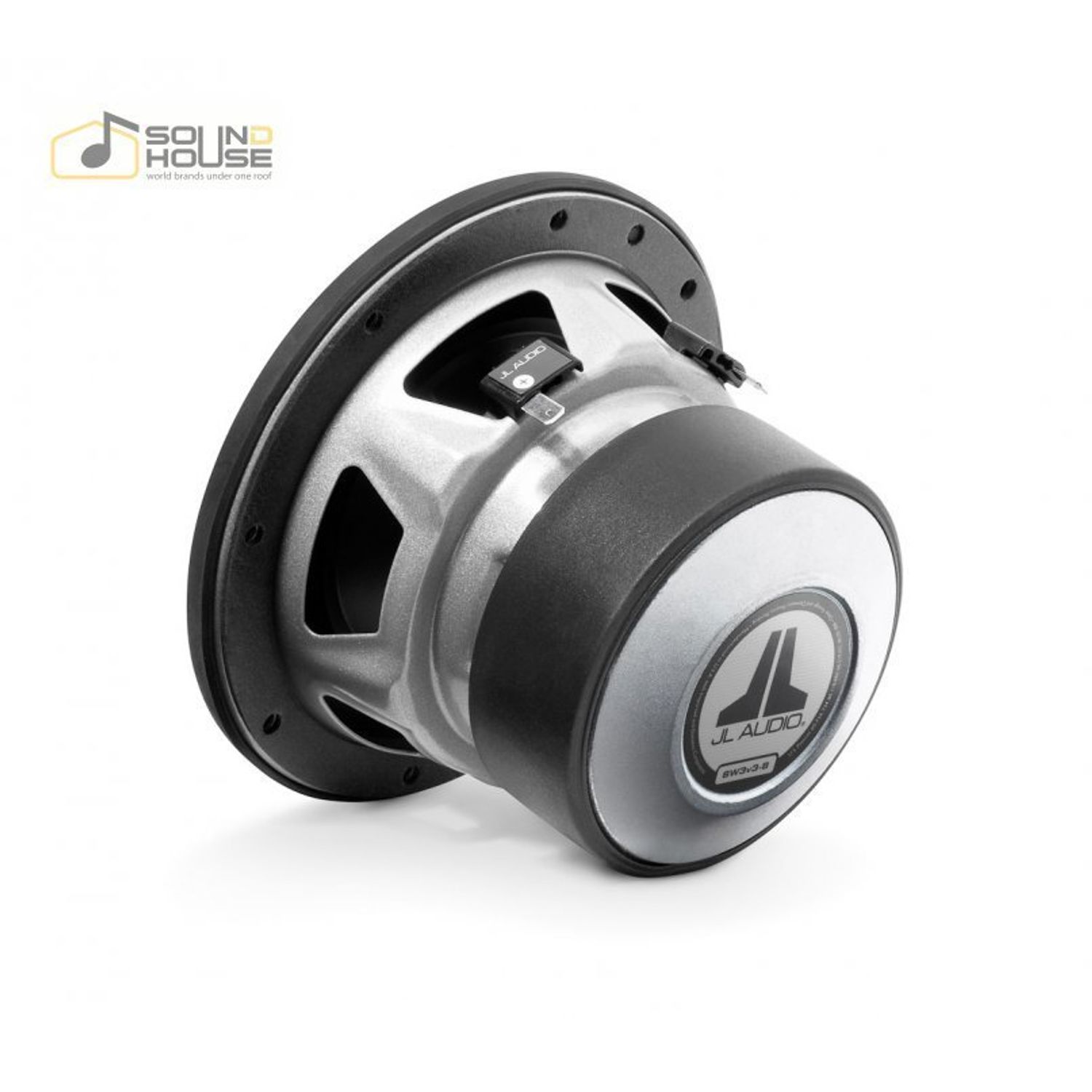 Subwoofer auto JL Audio 6W3V3-4, 165mm, 150W RMS fotografia produsului View 3 L