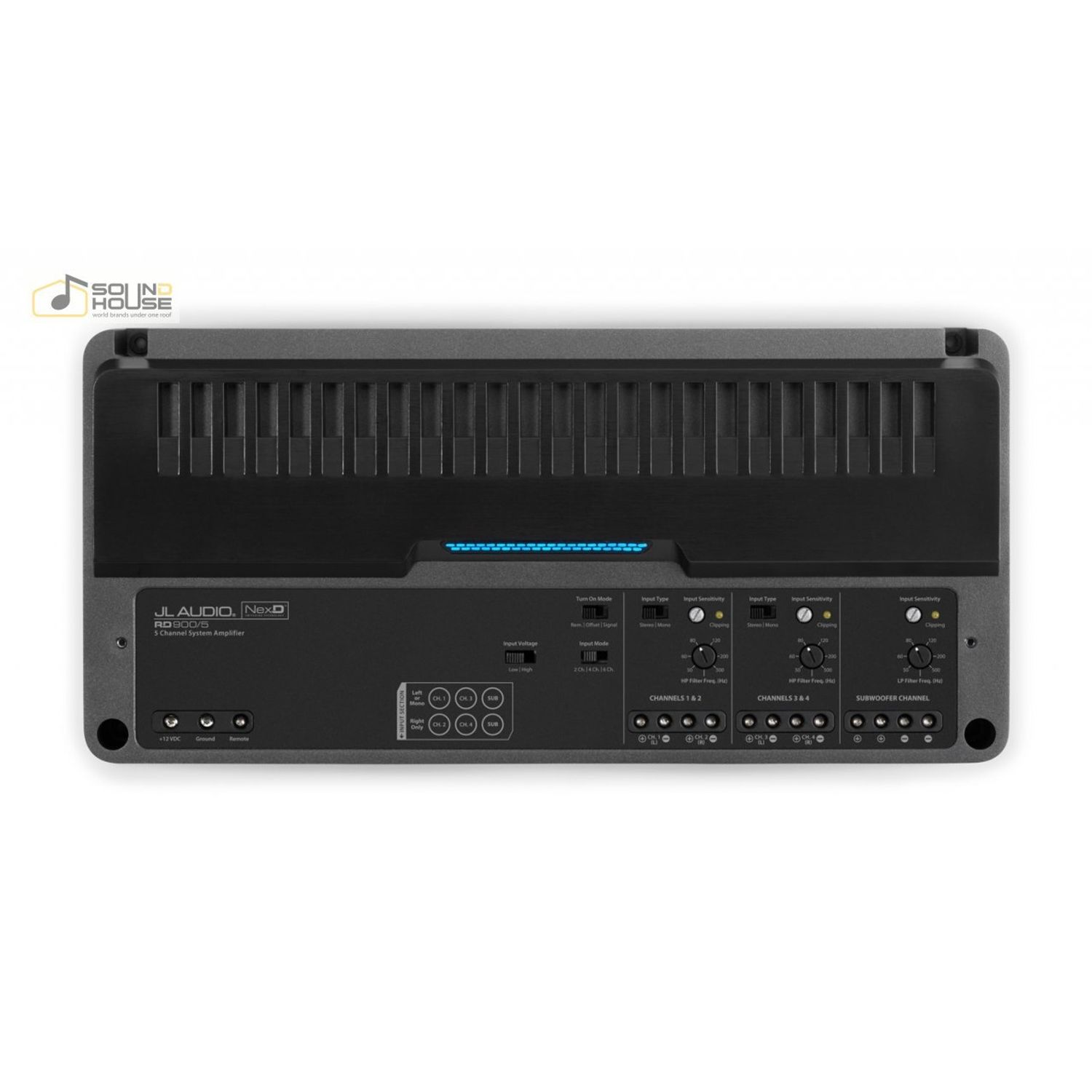Amplificator auto JL Audio RD900/5, 5 Canale 900W fotografia produsului View 3 L