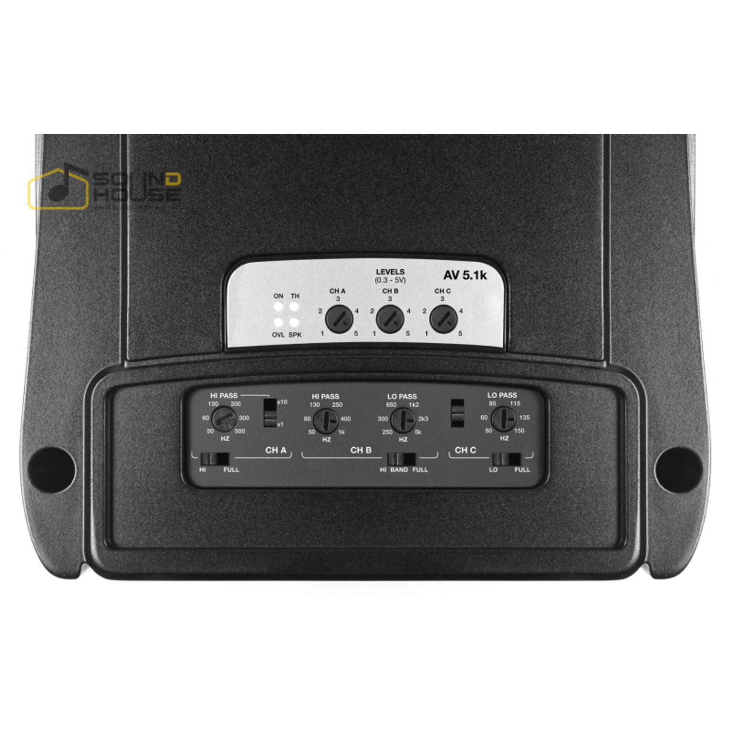 Amplificator auto Audison Voce AV 5.1k, 5 canale, 1650W fotografia produsului View 2 L