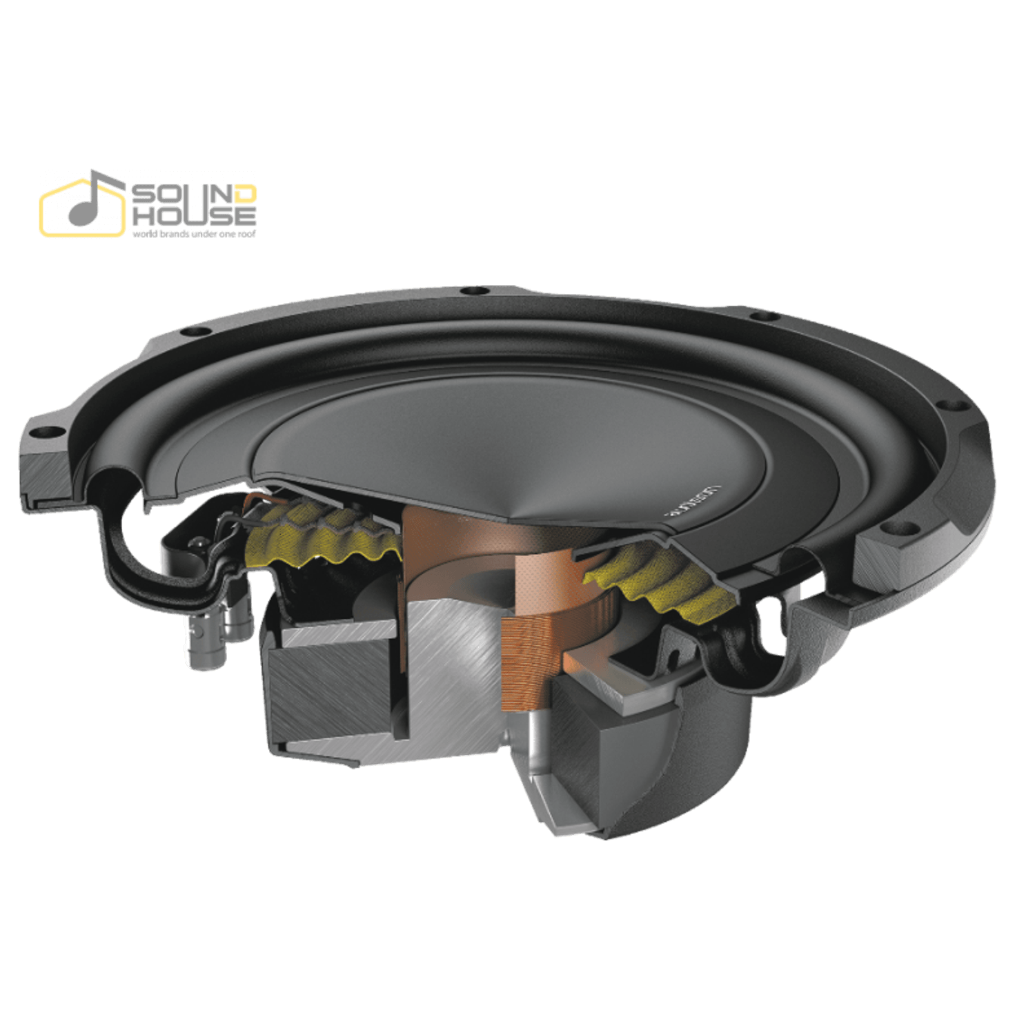 Subwoofer auto Audison Prima APS 10 D, 250mm, 400W RMS fotografia produsului View 4 L