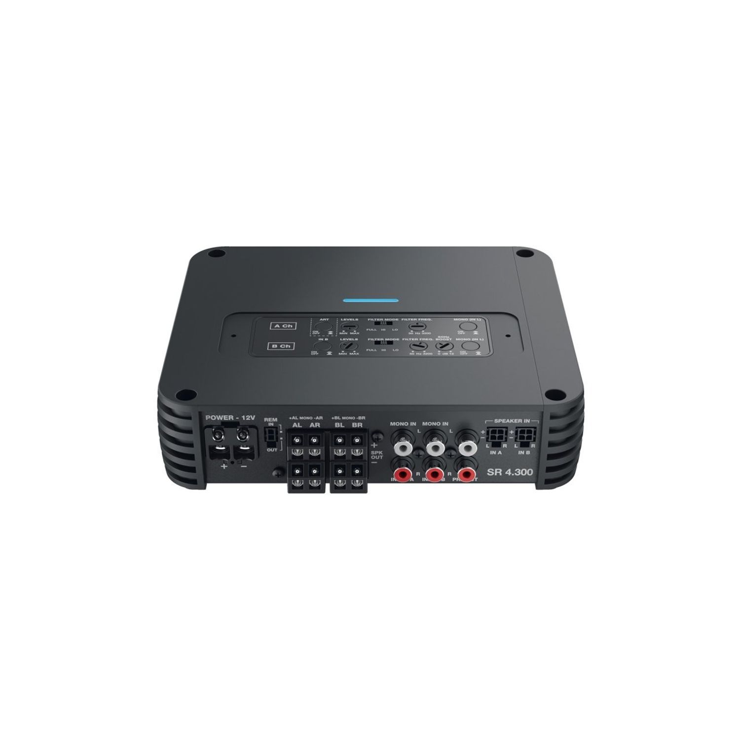Amplificator Auto Audison, SR 4.300, 520W RMS, 4 Canale fotografia produsului View 2 L