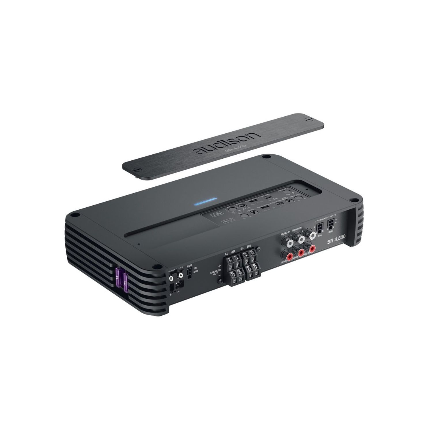Amplificator Auto Audison, SR 4.500, 900W RMS, 4 Canale fotografia produsului View 2 L