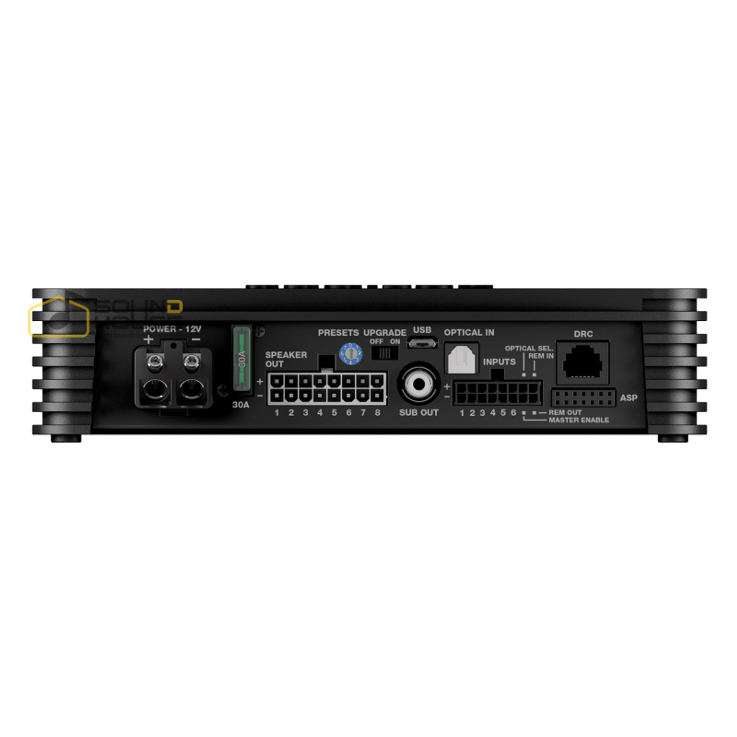 Amplificator auto Audison Prima AP 8.9bit, 8 canale, 520W fotografia produsului View 3 L