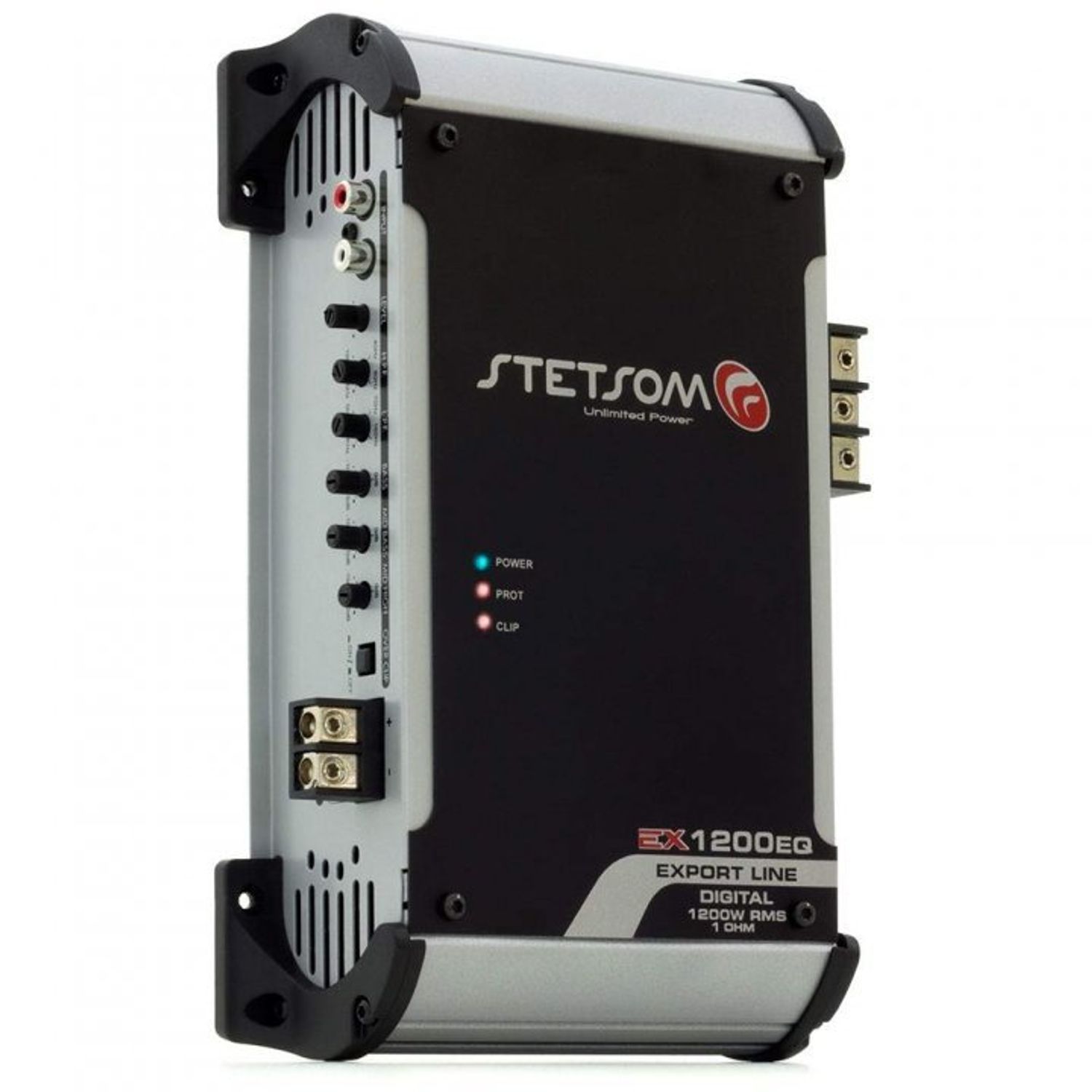 Amplificator auto STETSOM EX 1200 EQ - 2, 1 canal, 1400W fotografia produsului View 2 L