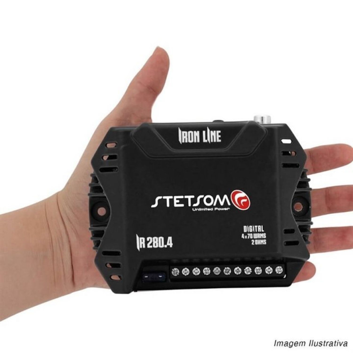 Amplificator auto STETSOM IR 280.4 - 2, 4 canale, 280W fotografia produsului View 2 L