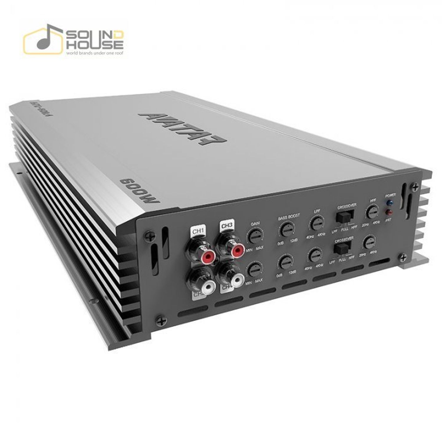 Amplificator auto Avatar ATU 600.4, 4 canale, 600W fotografia produsului View 2 L
