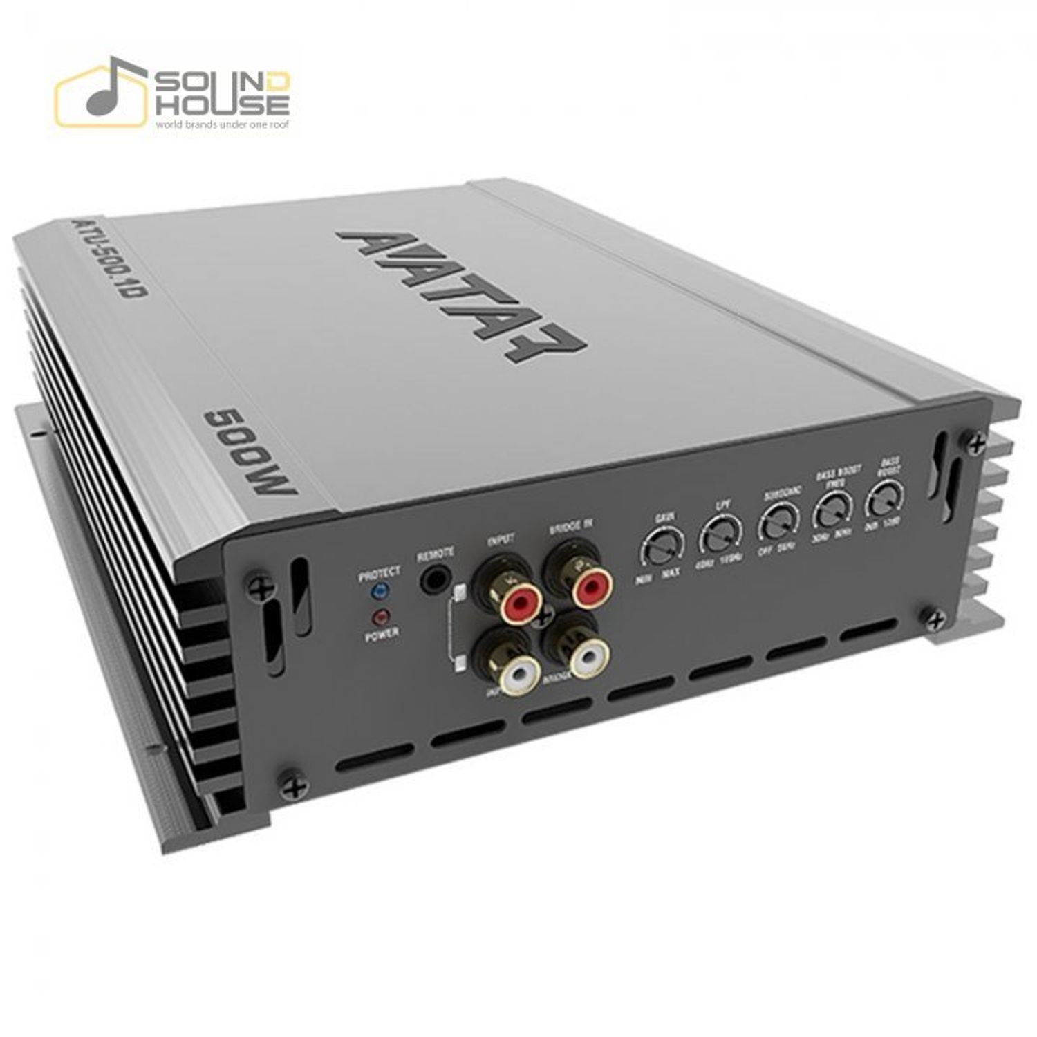 Amplificator auto Avatar ATU 500.1D, 1 canal, 500W fotografia produsului View 2 L