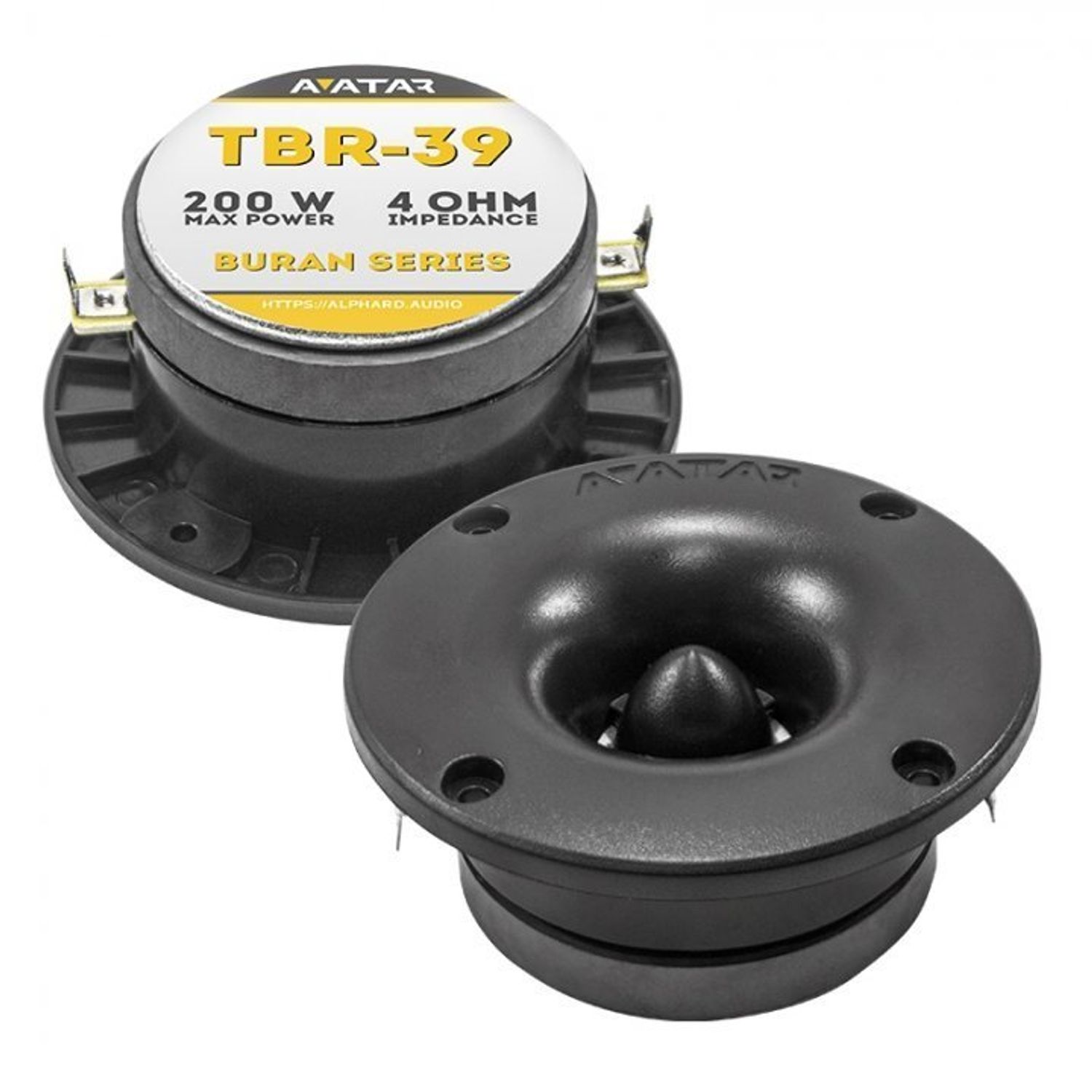 Tweetere Auto Avatar TBR 39, set 2 bucati, 86mm, 100W fotografia produsului