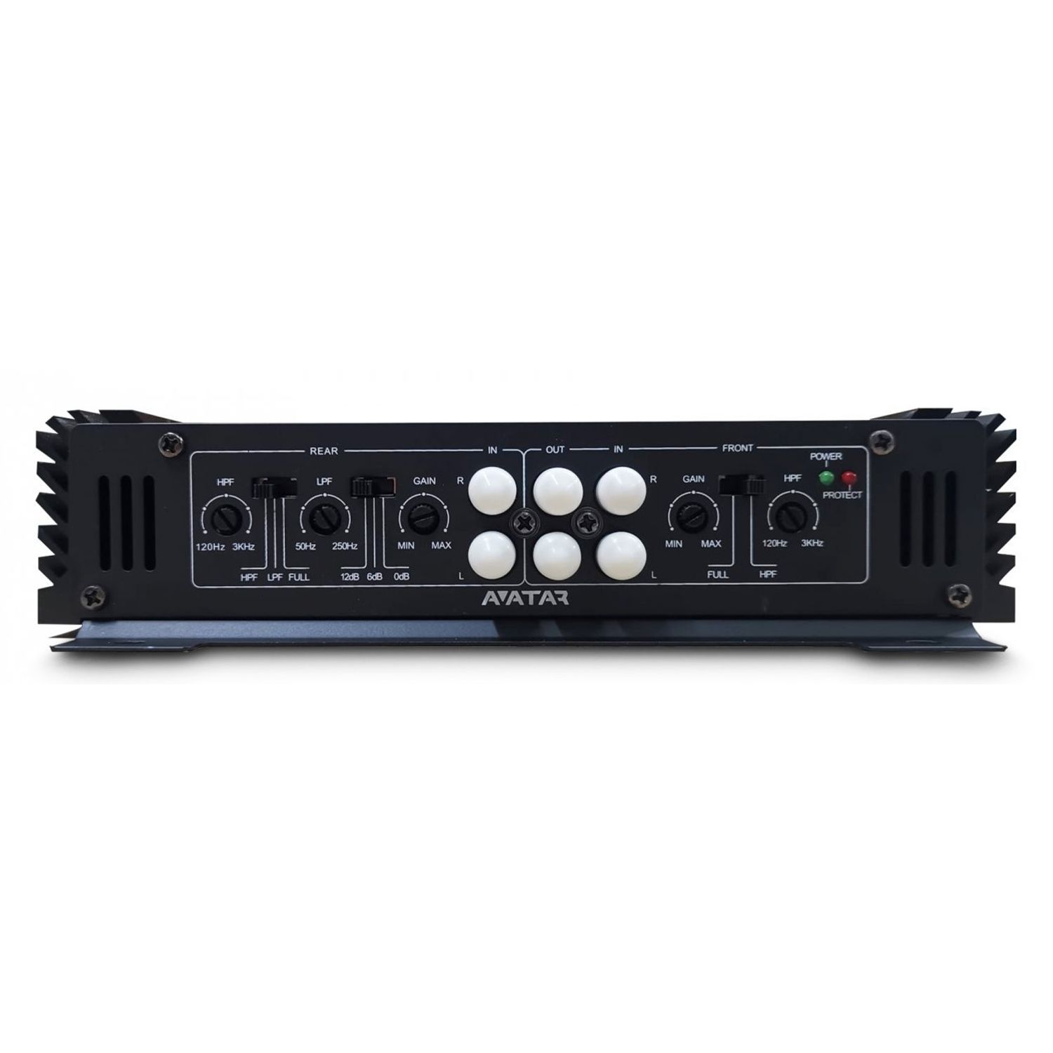 Amplificator auto Avatar ABR 240.4, 4 canale, 240W fotografia produsului View 3 L