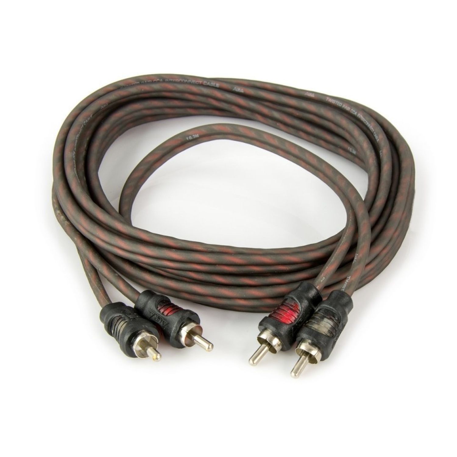 Cablu RCA Aura, 2 canale, lungime 2m, RCA 0220 fotografia produsului