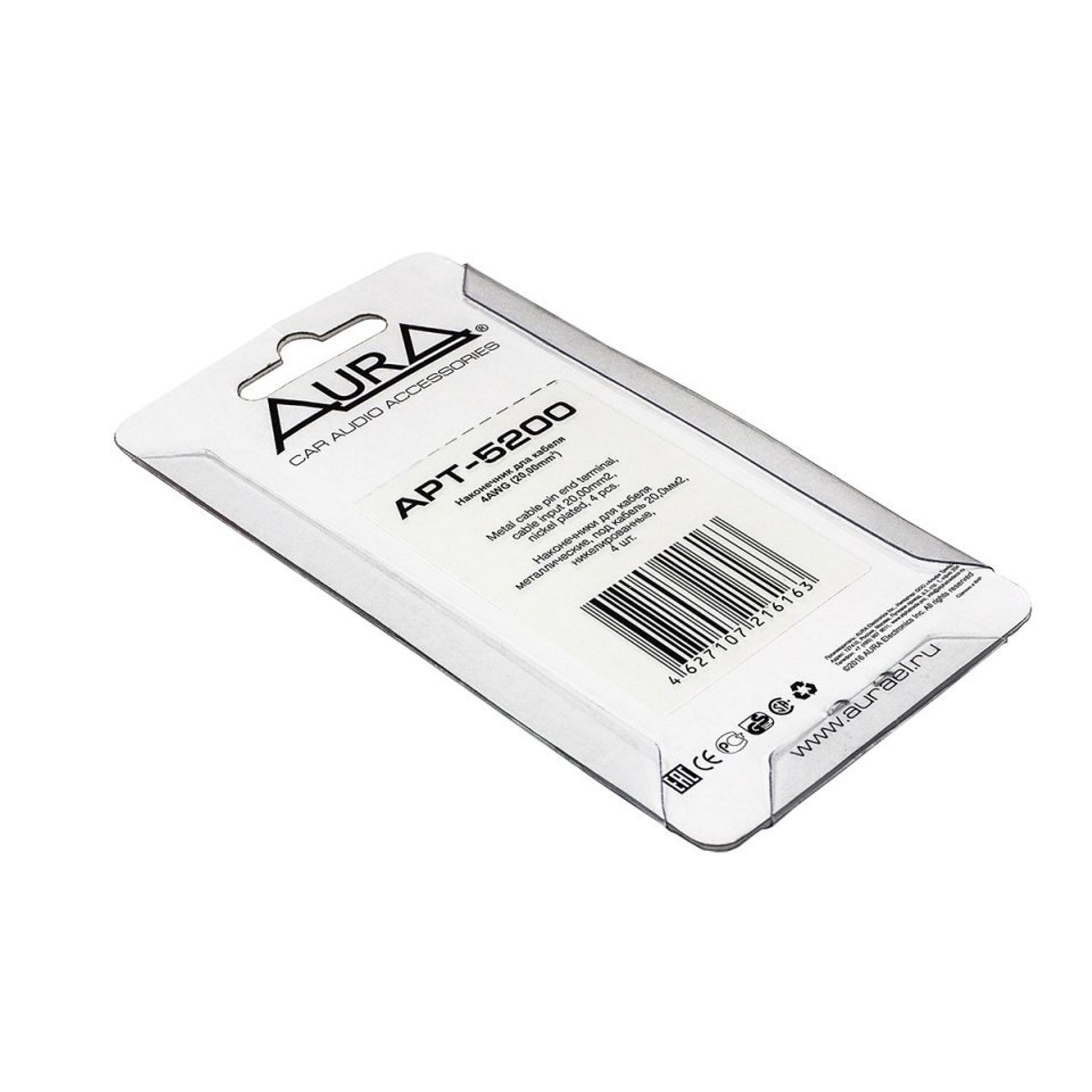 Inel terminal AURA APT 5200, 20mm2 (4AWG), 4 buc\set fotografia produsului View 4 L