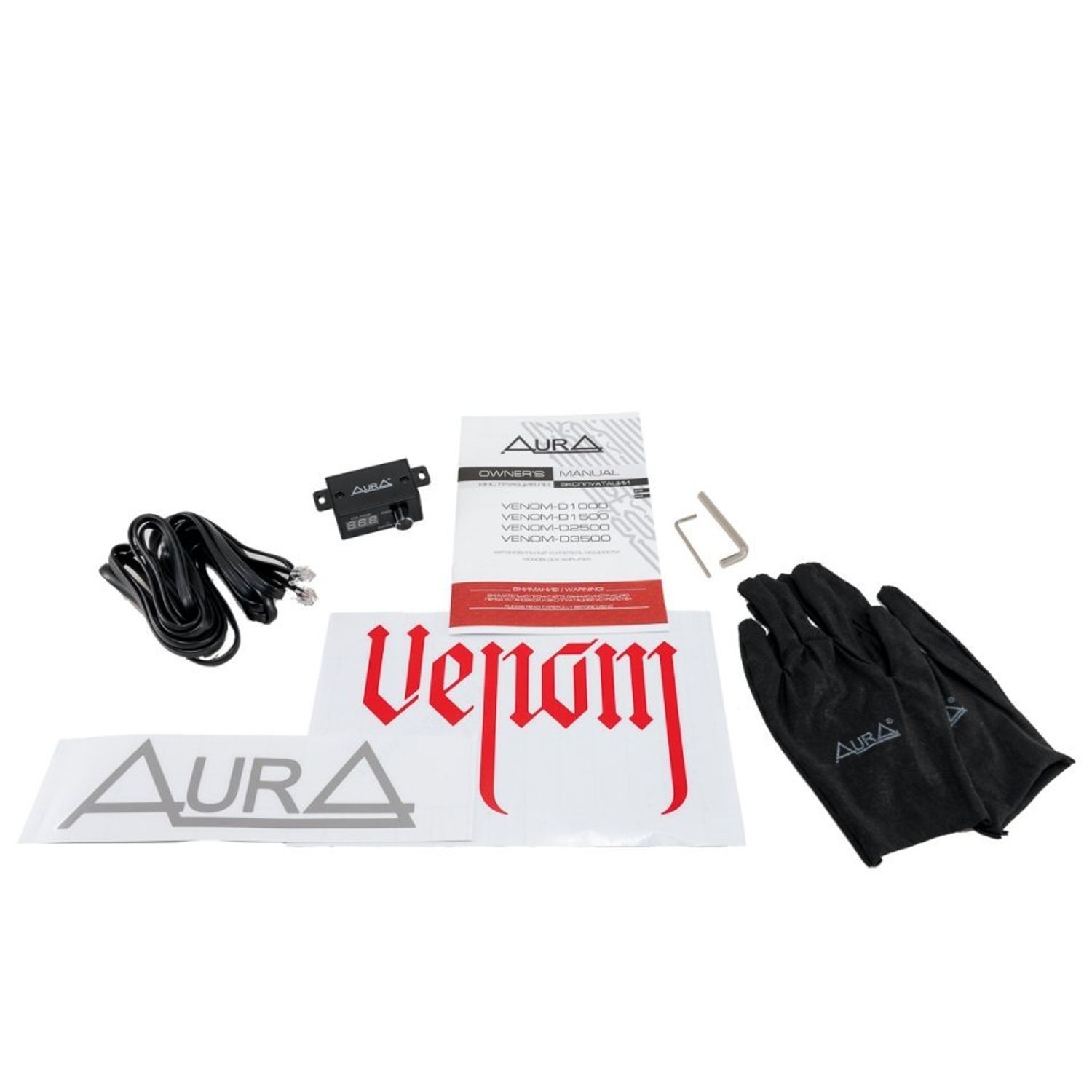 Amplificator auto Aura Venom D1000.1, 1 canal, 1000W fotografia produsului View 7 L