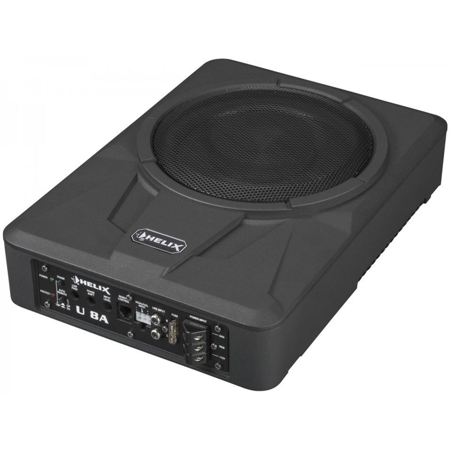 Subwoofer auto activ Helix U 8A, 200mm, 180W RMS fotografia produsului