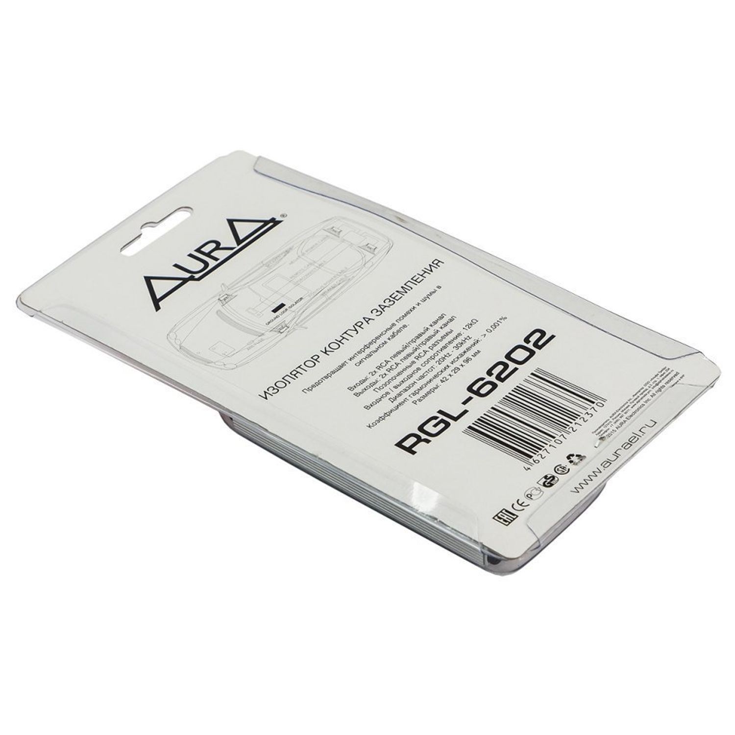 Filtru deparazitare semnal audio Aura RGL 6202 fotografia produsului View 3 L