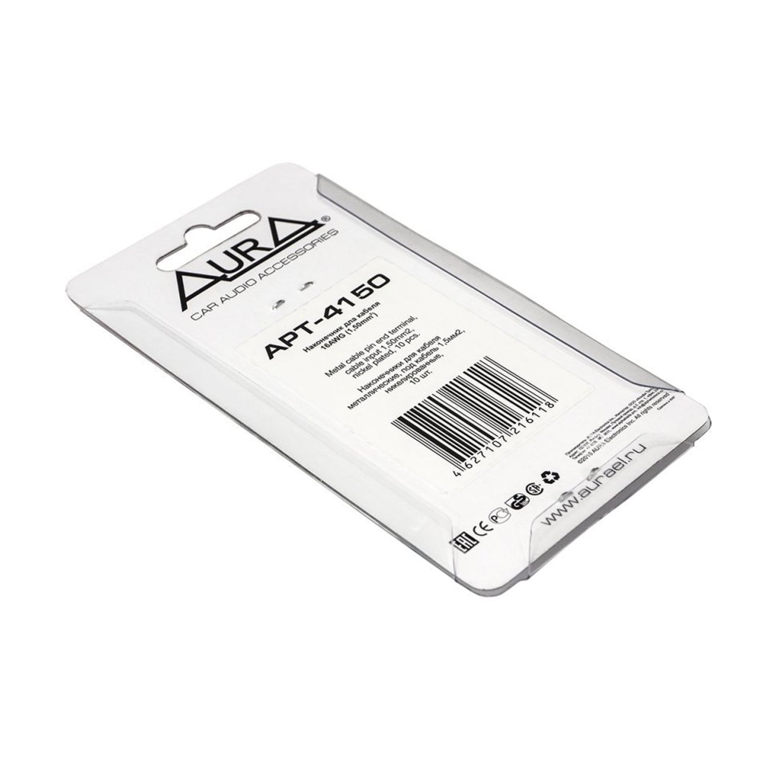 Inel terminal AURA APT 4150, 1.5mm2 (16AWG), 10buc/set fotografia produsului View 2 L