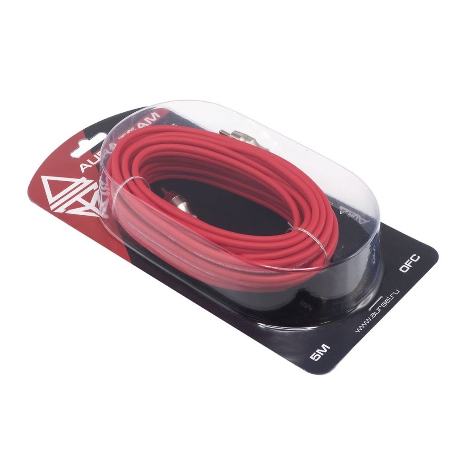 Cablu RCA Aura B25SE OFC, 2 canale, 5M fotografia produsului View 2 L