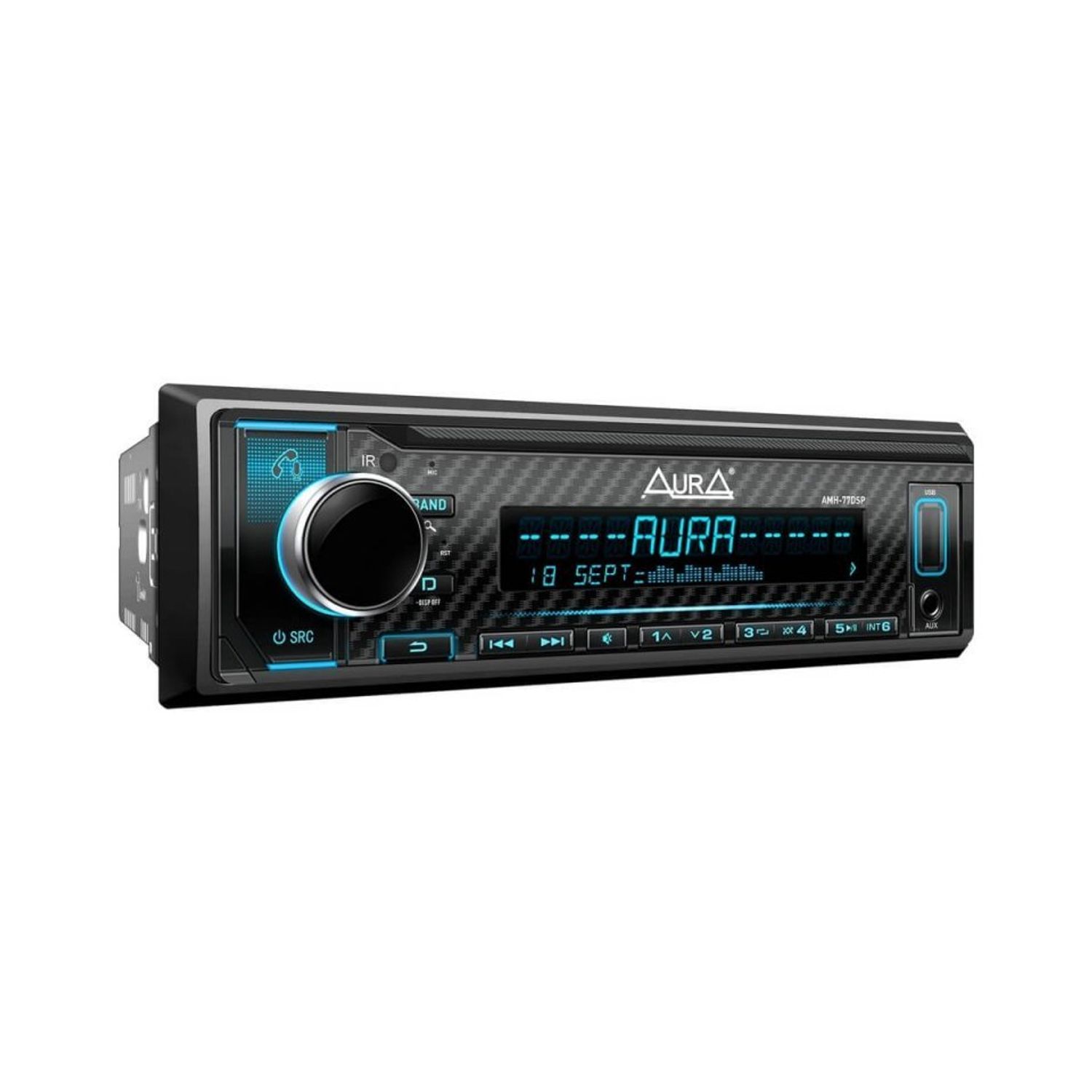 Player auto Aura AMH 77DSP, 1 DIN, 4x51W fotografia produsului