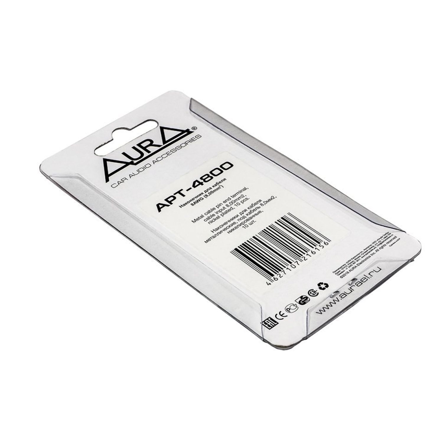 Inel terminal AURA APT 4800, 8mm2 (8AWG), 10 buc\set fotografia produsului View 4 L