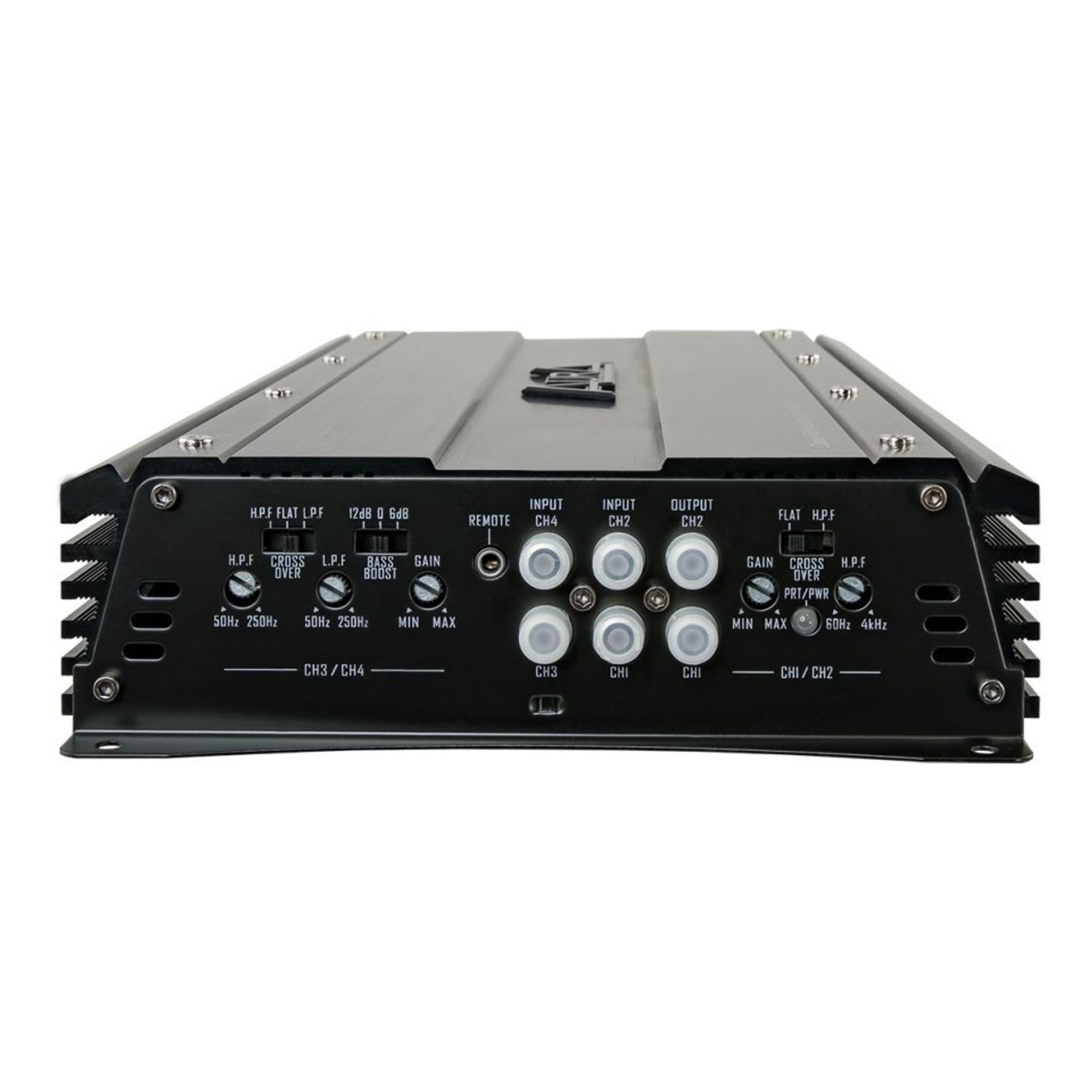 Amplificator auto Aura INDIGO 4.100, 4 canale, 400W fotografia produsului View 2 L