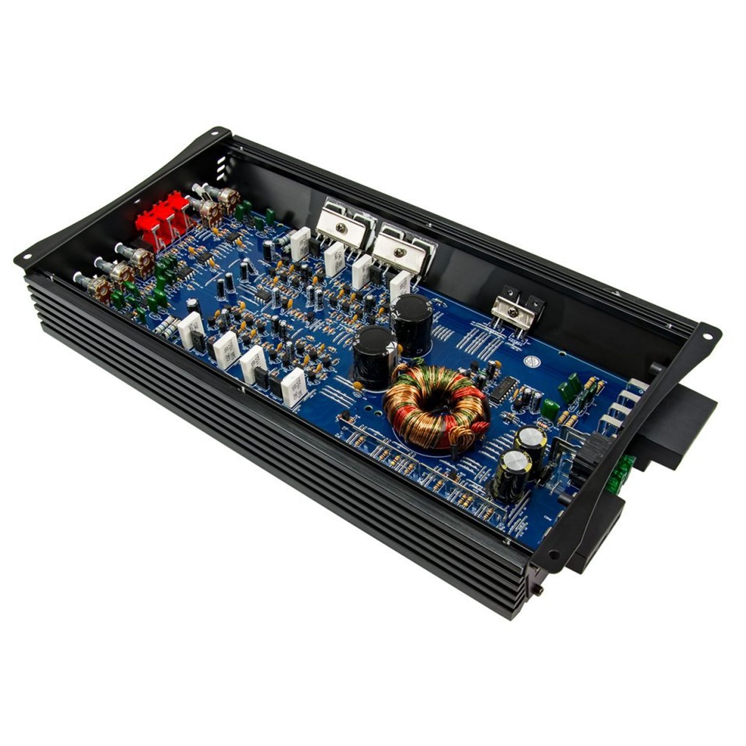 Amplificator auto Aura INDIGO 4.100, 4 canale, 400W fotografia produsului View 4 L